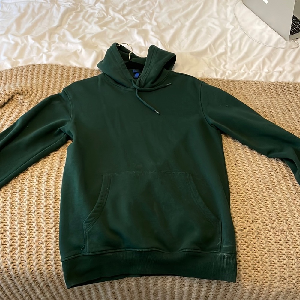 Forest green hoodie